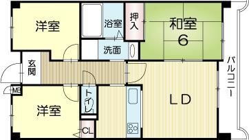 兵庫県姫路市北条梅原町 姫路駅 3LDK マンション 賃貸物件詳細