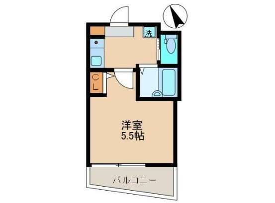 東京都墨田区墨田５ 鐘ヶ淵駅 1K アパート 賃貸物件詳細