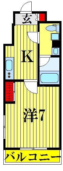 東京都墨田区立花６ 平井駅 1K マンション 賃貸物件詳細