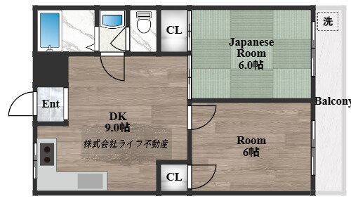 大阪府大東市三箇２ 野崎駅 2DK マンション 賃貸物件詳細