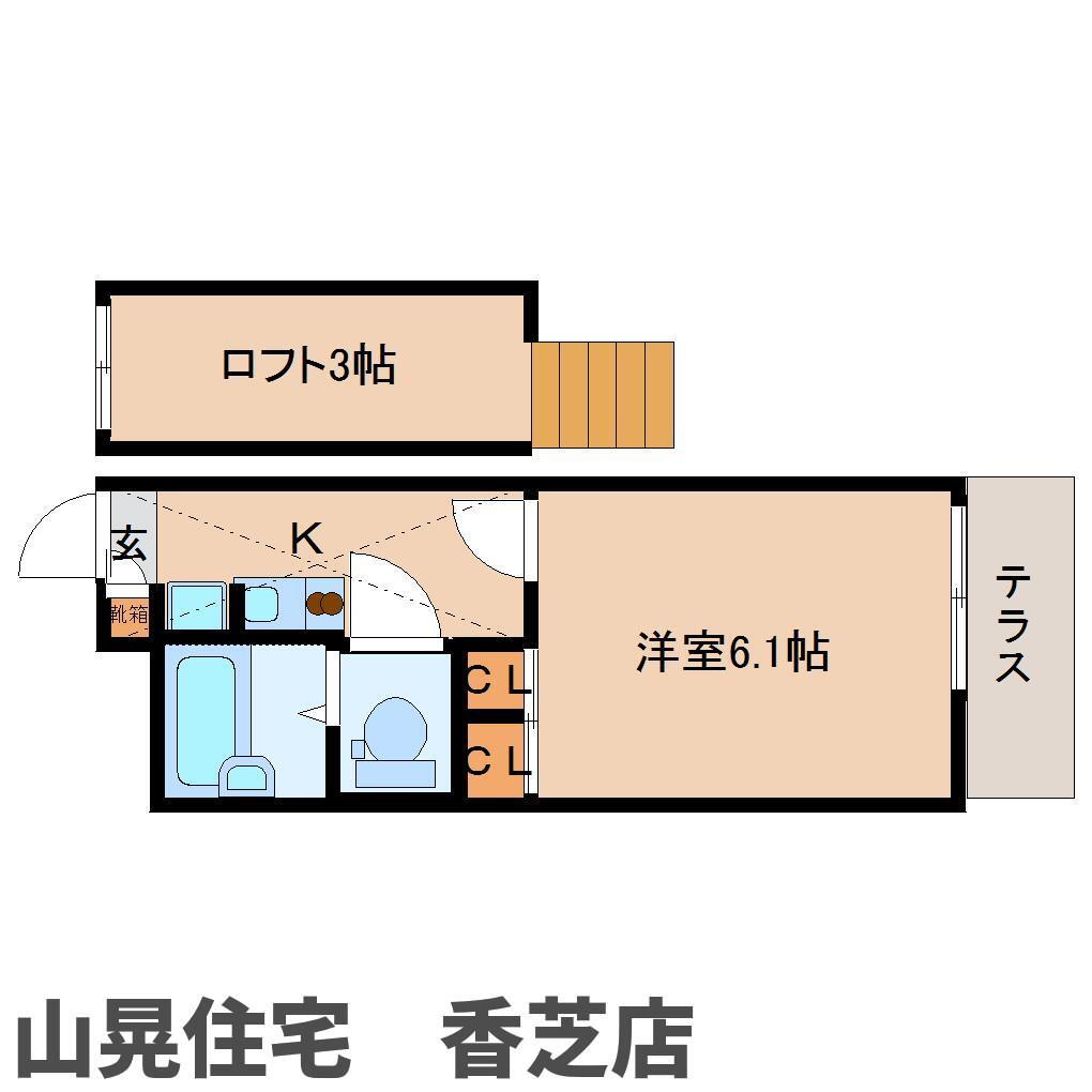奈良県香芝市五位堂１ 五位堂駅 1K アパート 賃貸物件詳細