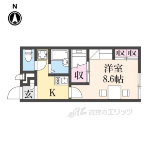 奈良県北葛城郡河合町大字穴闇 佐味田川駅 1K アパート 賃貸物件詳細