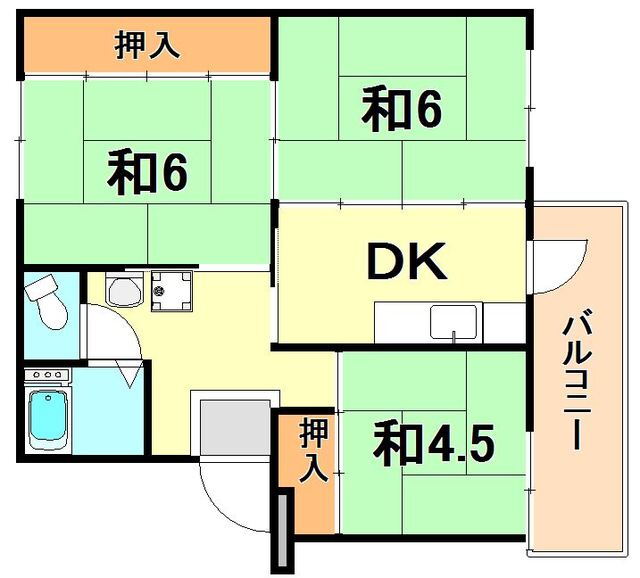 兵庫県神戸市垂水区青山台５ 垂水駅 3DK マンション 賃貸物件詳細