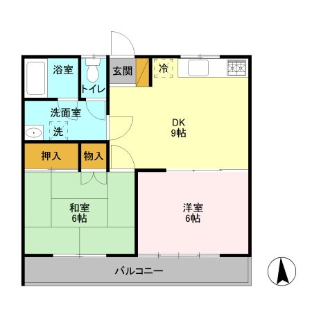 埼玉県川口市南鳩ヶ谷７ 南鳩ヶ谷駅 2DK アパート 賃貸物件詳細