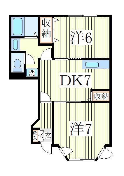 千葉県我孫子市青山 天王台駅 2DK アパート 賃貸物件詳細