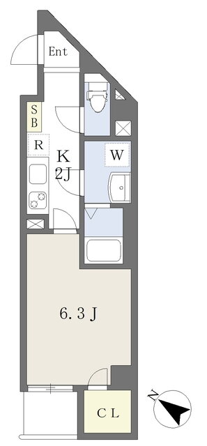 東京都町田市中町１ 町田駅 1K マンション 賃貸物件詳細