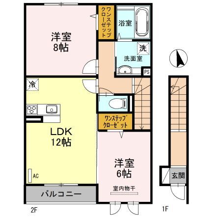 埼玉県さいたま市緑区大字三室 北浦和駅 2LDK アパート 賃貸物件詳細