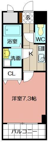 福岡県北九州市小倉北区三萩野１ 香春口三萩野駅 1K マンション 賃貸物件詳細