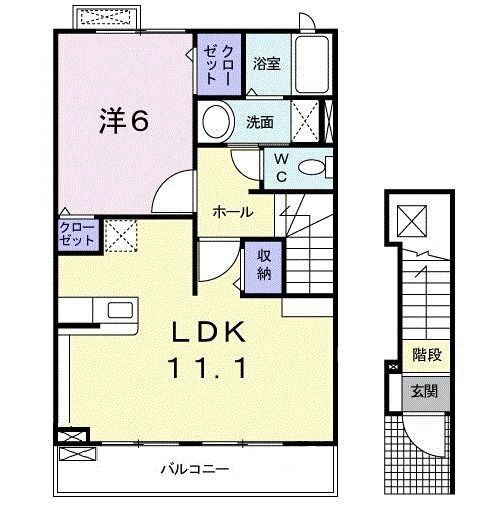 埼玉県行田市城南 行田市駅 1LDK アパート 賃貸物件詳細