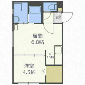 北海道札幌市西区宮の沢一条３ 宮の沢駅 1DK マンション 賃貸物件詳細