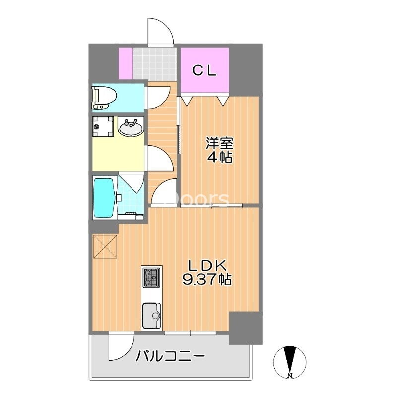 仮）富田町２丁目マンション 8階 1LDK 賃貸物件詳細