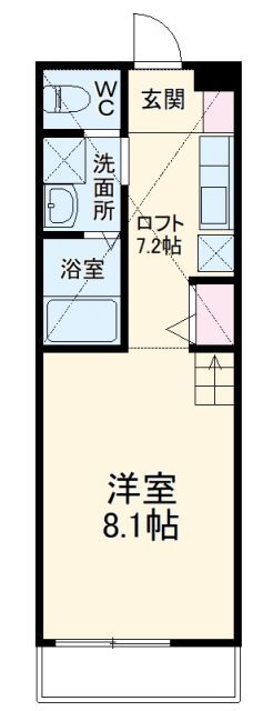 千葉県習志野市大久保４ 京成大久保駅 1K アパート 賃貸物件詳細