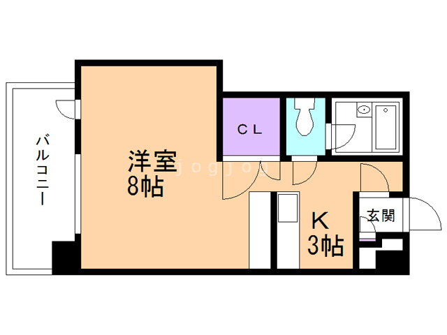 北海道札幌市北区北十一条西２ 北１２条駅 1K マンション 賃貸物件詳細