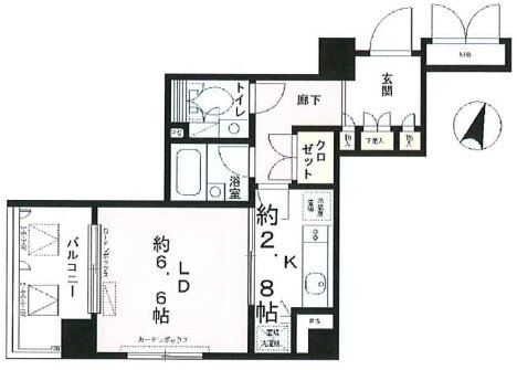 ルミネ本駒込 5階 1K 賃貸物件詳細
