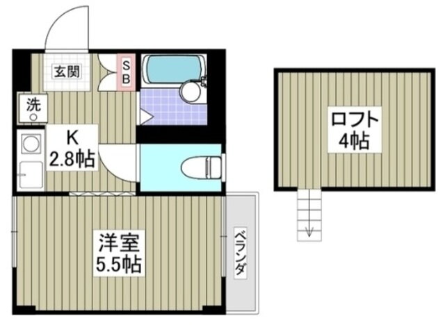 東京都中野区松が丘１ 新井薬師前駅 1K マンション 賃貸物件詳細