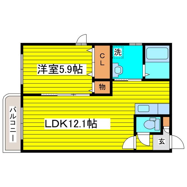 北海道札幌市東区北十六条東１５ 環状通東駅 1LDK マンション 賃貸物件詳細