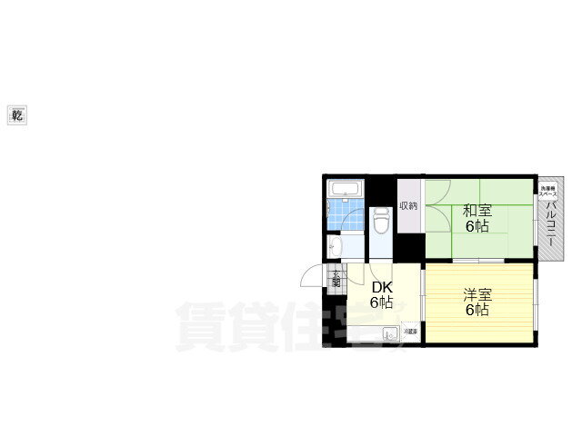 大阪府大阪市旭区太子橋１ 太子橋今市駅 2DK マンション 賃貸物件詳細