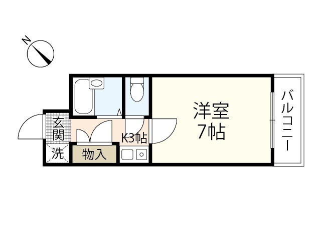 広島県広島市西区庚午南２ 草津駅 1K マンション 賃貸物件詳細
