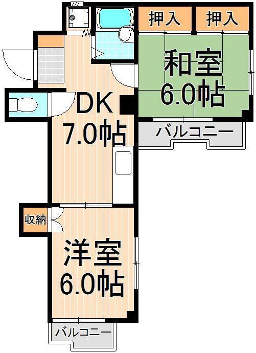 東京都足立区関原３ 西新井駅 2DK マンション 賃貸物件詳細