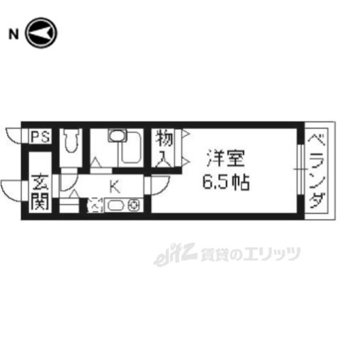 京都府乙訓郡大山崎町字大山崎小字茶屋前 大山崎駅 1K マンション 賃貸物件詳細