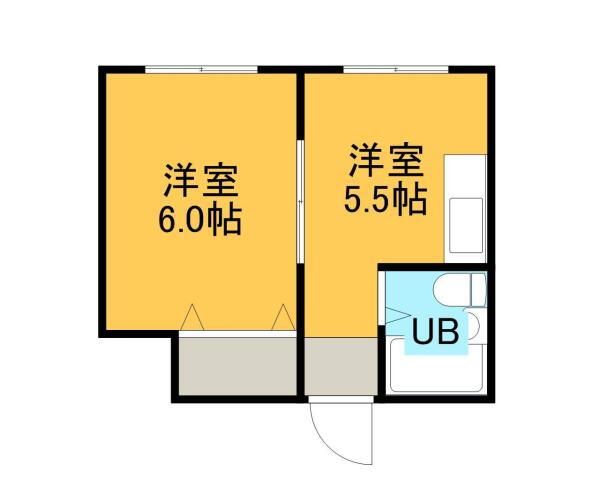 北海道札幌市西区八軒二条東１ 琴似駅 1DK マンション 賃貸物件詳細