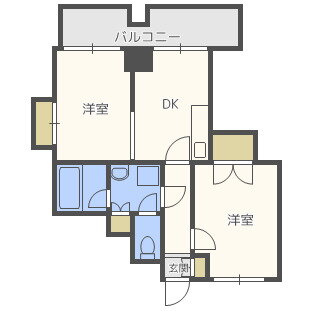大阪府大阪市浪速区敷津西１ 大国町駅 2DK マンション 賃貸物件詳細