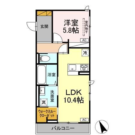 茨城県つくば市島 万博記念公園駅 1LDK アパート 賃貸物件詳細