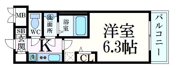 大阪府大阪市東淀川区東中島４ 新大阪駅 1K マンション 賃貸物件詳細