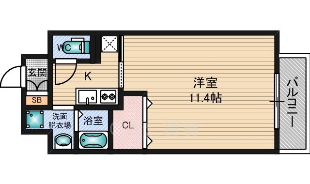 大阪府大阪市淀川区三国本町２ 三国駅 1K マンション 賃貸物件詳細