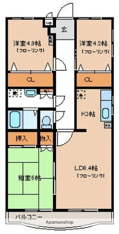 東京都八王子市宇津木町 八王子駅 3LDK マンション 賃貸物件詳細