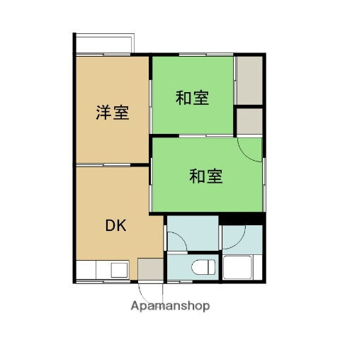 岩手県盛岡市上堂３ 青山駅 3DK アパート 賃貸物件詳細