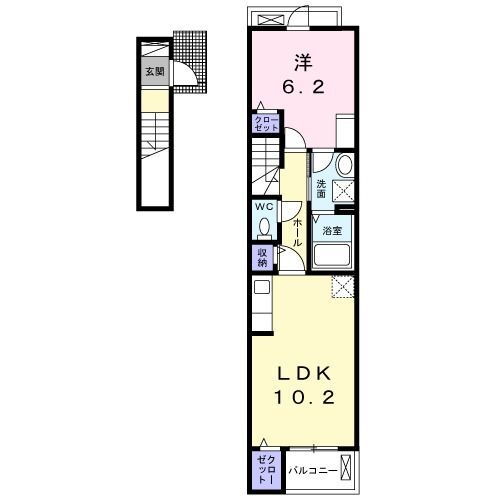 千葉県八千代市八千代台南３ 八千代台駅 1LDK アパート 賃貸物件詳細