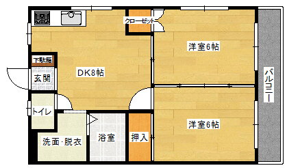 広島県広島市安佐南区東野２ 中筋駅 2DK マンション 賃貸物件詳細
