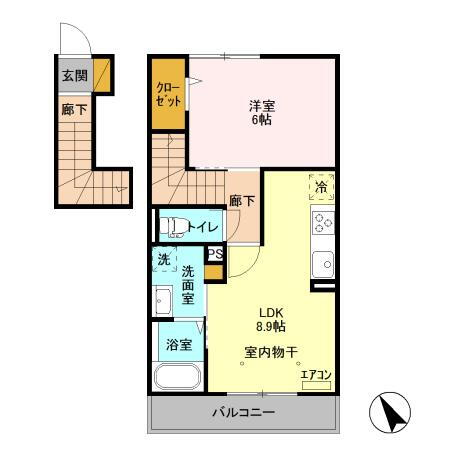 千葉県船橋市前原東３ 津田沼駅 1LDK アパート 賃貸物件詳細