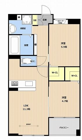 福岡県福岡市早良区昭代２ 藤崎駅 2LDK マンション 賃貸物件詳細
