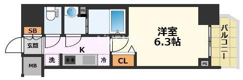 愛知県名古屋市中区平和２ 東別院駅 1K マンション 賃貸物件詳細