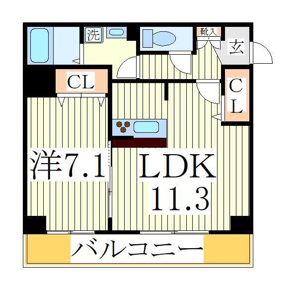 千葉県柏市大山台２ 柏の葉キャンパス駅 1LDK マンション 賃貸物件詳細
