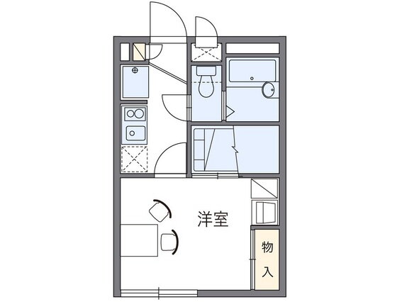 広島県広島市東区曙１ 広島駅 1K アパート 賃貸物件詳細