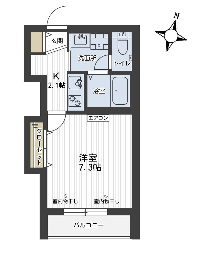 埼玉県さいたま市浦和区元町１ 北浦和駅 1K マンション 賃貸物件詳細