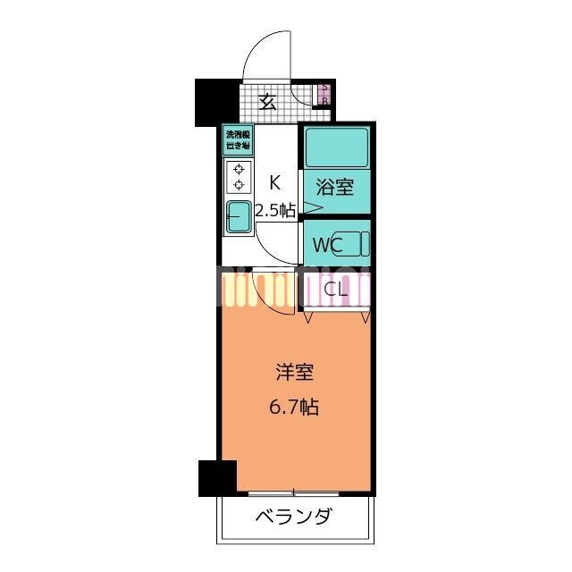 千葉県船橋市本町２ 京成船橋駅 1K マンション 賃貸物件詳細