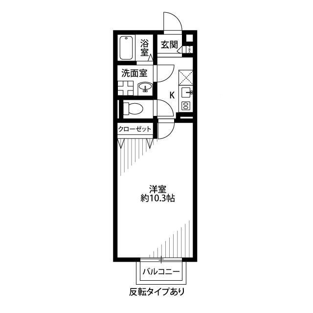 千葉県松戸市二十世紀が丘美野里町 松戸駅 1K アパート 賃貸物件詳細