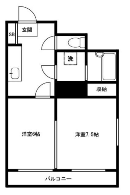 東京都中野区弥生町３ 中野新橋駅 2DK マンション 賃貸物件詳細