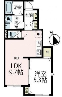 セゾンヴェール 1階 1LDK 賃貸物件詳細