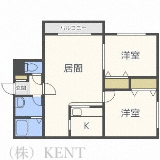 北海道札幌市中央区北七条西２１ 西２８丁目駅 2LDK マンション 賃貸物件詳細