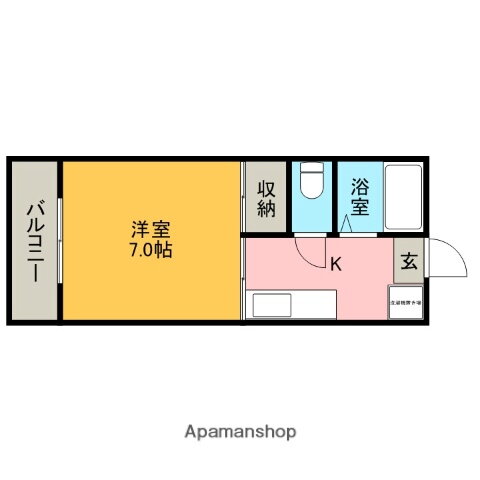 宮城県仙台市青葉区上杉６ 北四番丁駅 1K マンション 賃貸物件詳細