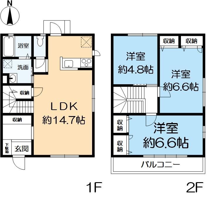ＳＩＡＭＥＳＥ六甲ＥＡＳＴ　積水ハイムメゾネット 3LDK 賃貸物件詳細