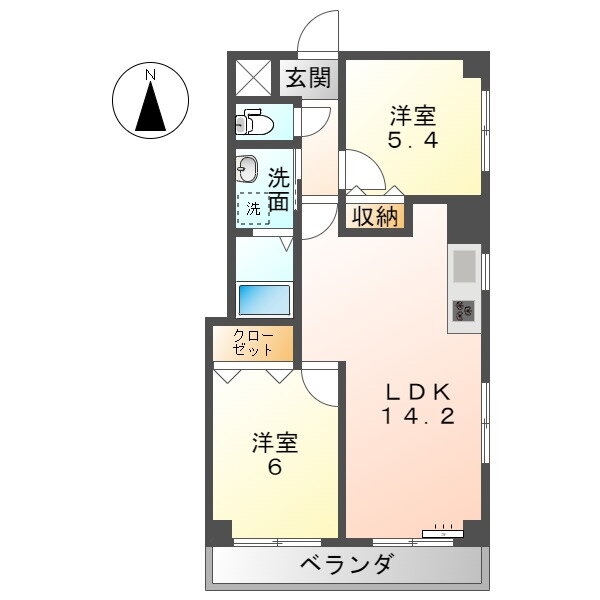 愛知県あま市金岩上屋敷 木田駅 2LDK マンション 賃貸物件詳細