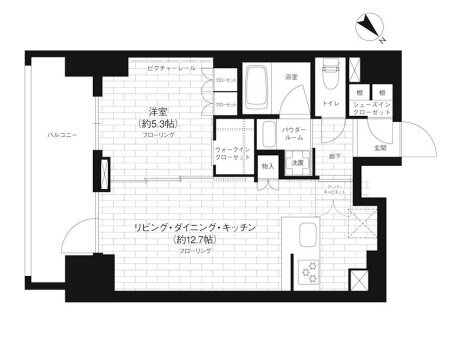 東京都台東区根岸５ 三ノ輪駅 1LDK マンション 賃貸物件詳細