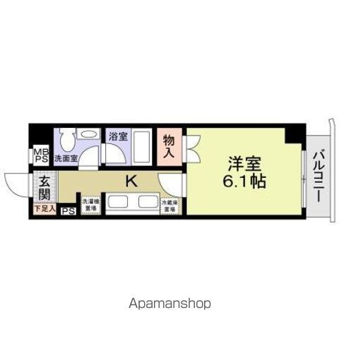 東京都杉並区上高井戸１ 八幡山駅 1K マンション 賃貸物件詳細