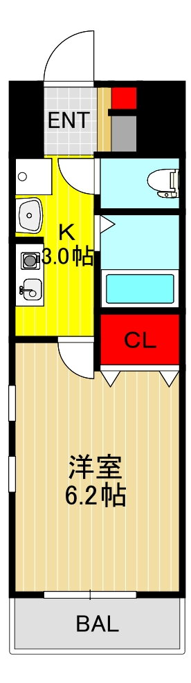 埼玉県川口市西川口１ 西川口駅 1K マンション 賃貸物件詳細